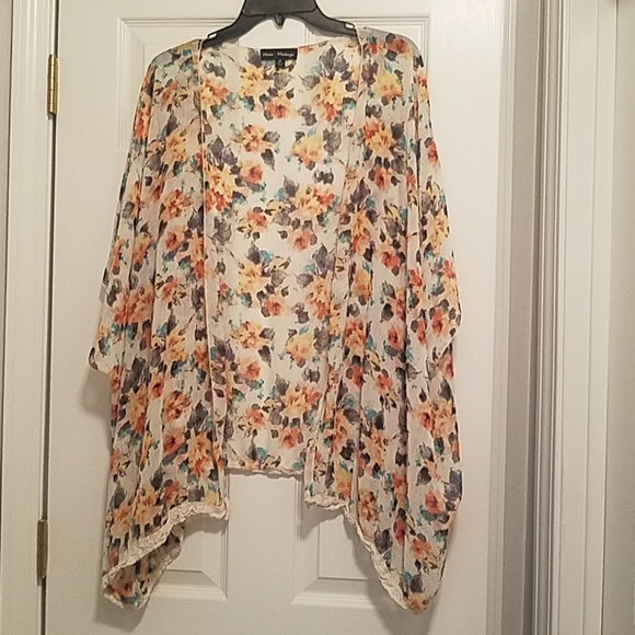 mason and mackenzie Tops - Sheer kimono top